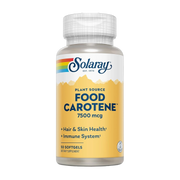 Solaray, Food Carotene, 7500 mcg, 50 Softgels