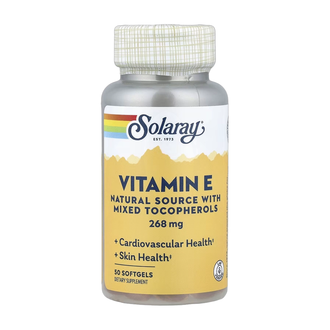 Solaray, Vitamin E, 50 Softgels