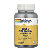 Solaray, Bio E® + Selenium with Lecithin, 60 Softgels