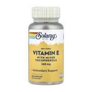 Solaray, Vitamin E with Mixed Tocopherols, 268 mg, 50 Capsules
