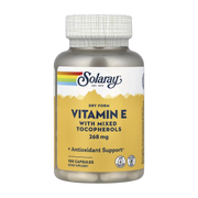 Solaray, Vitamin E with Mixed Tocopherols, 268 mg, 100 Capsules