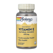 Solaray, Vitamin E, 670 mg, 60 Softgels