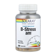 Solaray, Timed Release B-Stress AM™, 120 Capsules