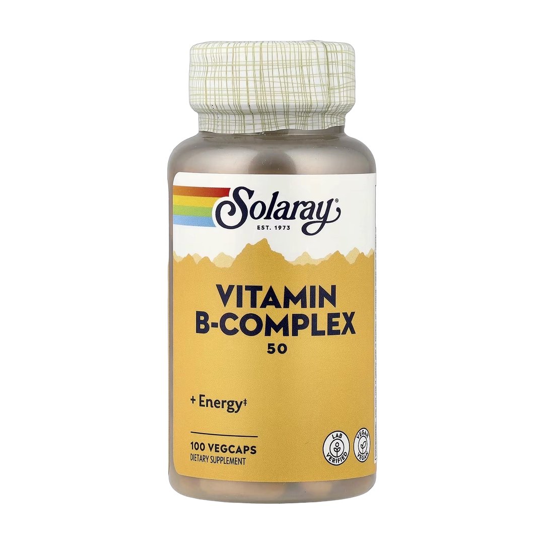 Solaray, Vitamin B-Complex 50 , 100 VegCaps