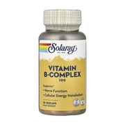 Solaray, Vitamin B-Complex 100, 50 VegCaps