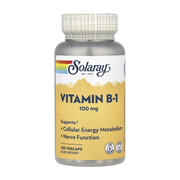 Solaray, Vitamin B-1, 100 mg, 100 VegCaps
