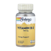 Solaray, Vitamin B-2, 100 mg, 100 VegCaps