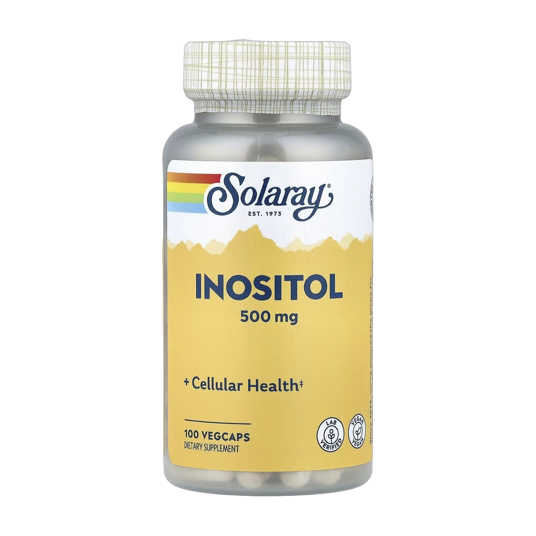 Solaray, Inostitol, 500 mg, 100 VegCaps
