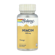 Solaray, Niacin, 100 mg, 100 VegCaps