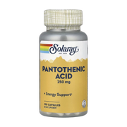Solaray, Pantothenic Acid, 100 Capsules