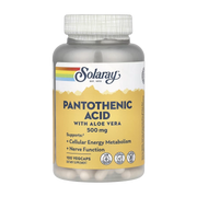 Solaray, Pantothenic Acid, 500 mg, 100 VegCaps