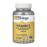 Solaray, Vitamin C with Bioflavonoid Concentrate, 100 VegCaps