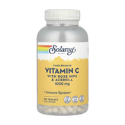 Solaray, Timed Release Vitamin C with Rose Hips & Acerola, 1,000 mg, 250 VegCaps