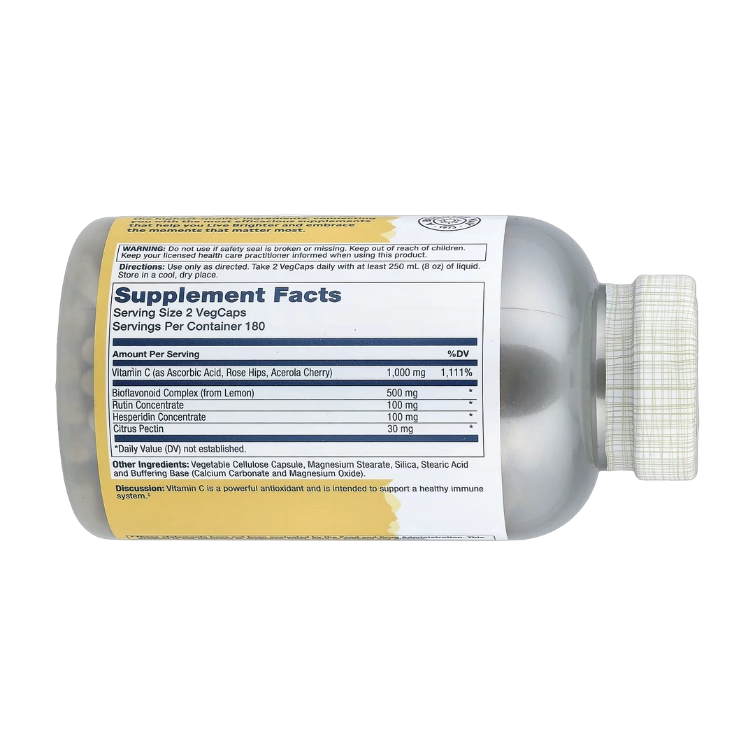 Solaray, Super Bio Vitamin C, Timed Release, 360 VegCaps