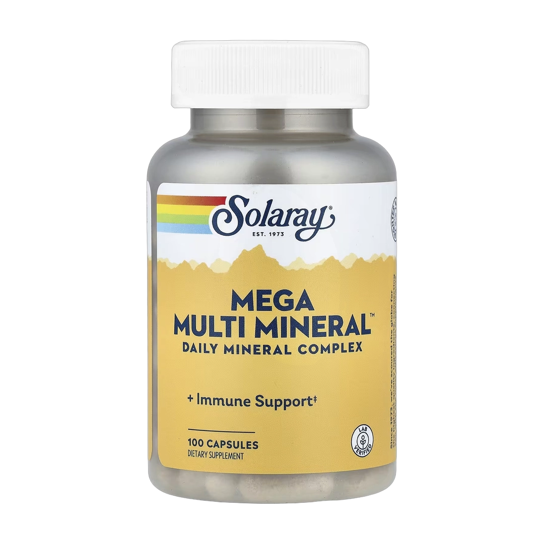 Solaray, Mega Multi Mineral™, 100 Capsules