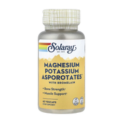 Solaray, Magnesium, Potassium, Asporotates™ With Bromelain, 60 VegCaps