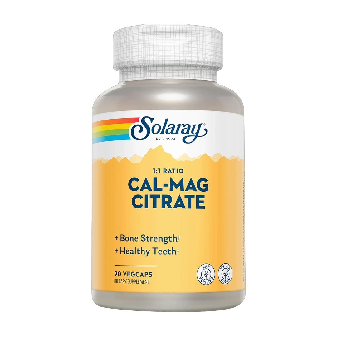 Solaray, Calcium Magnesium Citrate 1000 mg, 90 VegCaps