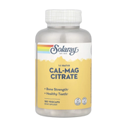 Solaray, Cal-Mag Citrate, 1:1 Ratio, 180 VegCaps