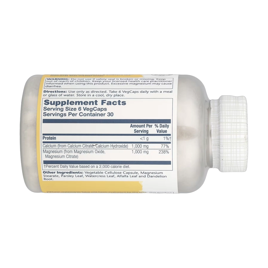 Solaray, Cal-Mag Citrate, 1:1 Ratio, 180 VegCaps