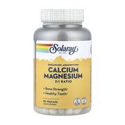 Solaray, Enhanced Absorption Calcium Magnesium, 90 VegCaps