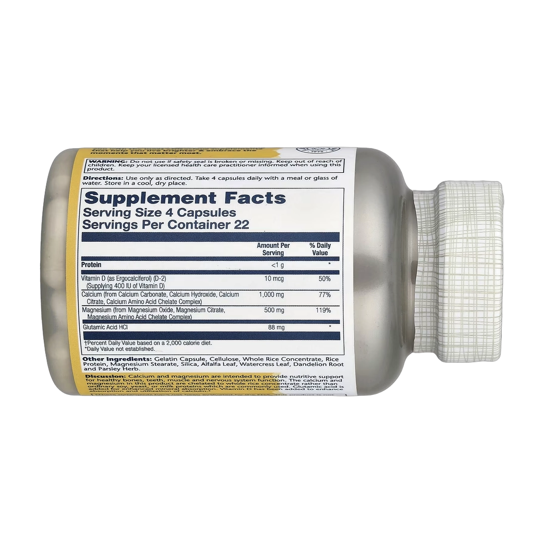Solaray, Enhanced Absorption, Calcium Magnesium, 90 Capsules