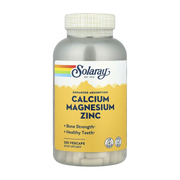 Solaray, Calcium Magnesium Zinc, 250 VegCaps