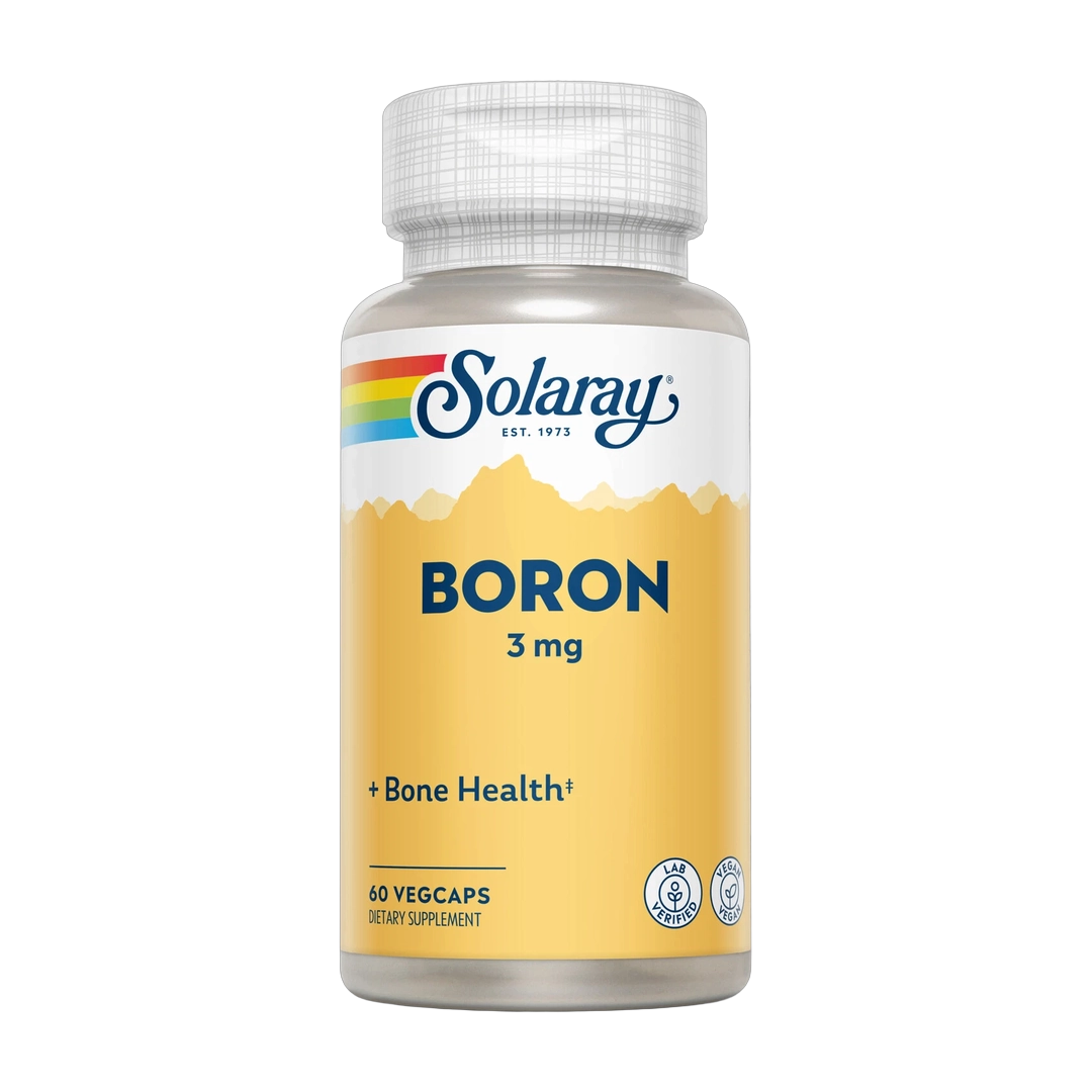 Solaray, Boron Citrate 3mg, 60 VegCaps
