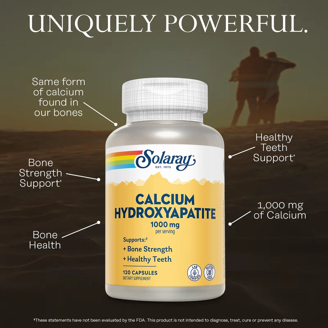 Solaray, Calcium Hydroxyapatite, 120 Capsules
