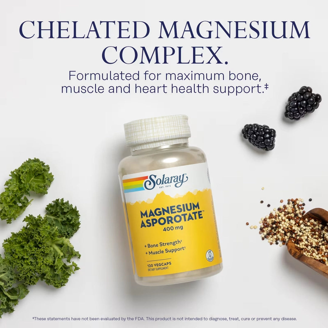 Solaray, Magnesium Asporotate™, 120 VegCaps