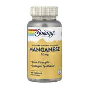 Solaray, Manganese, Advanced Chelate Complex, 50 mg, 100 VegCaps