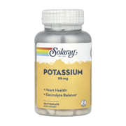 Solaray, Potassium, 99 mg, 200 VegCaps