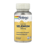 Solaray, Selenium, 200 mcg, 90 VegCaps front packaging view