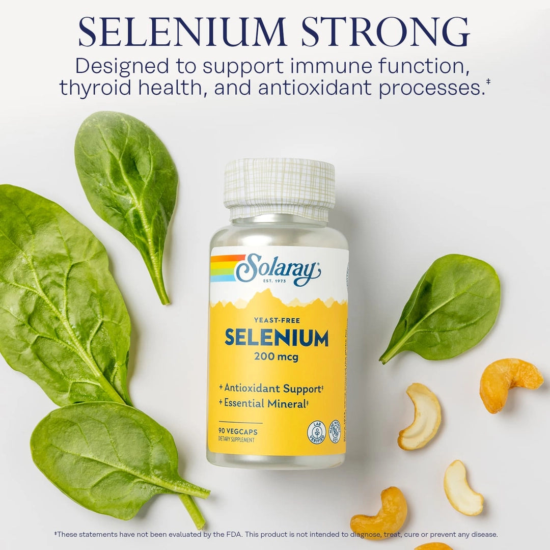 Solaray, Selenium, 200 mcg, 90 VegCaps lifestyle image
