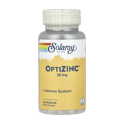 Solaray, Optizinc, 30 mg, 60 VegCaps front packaging view