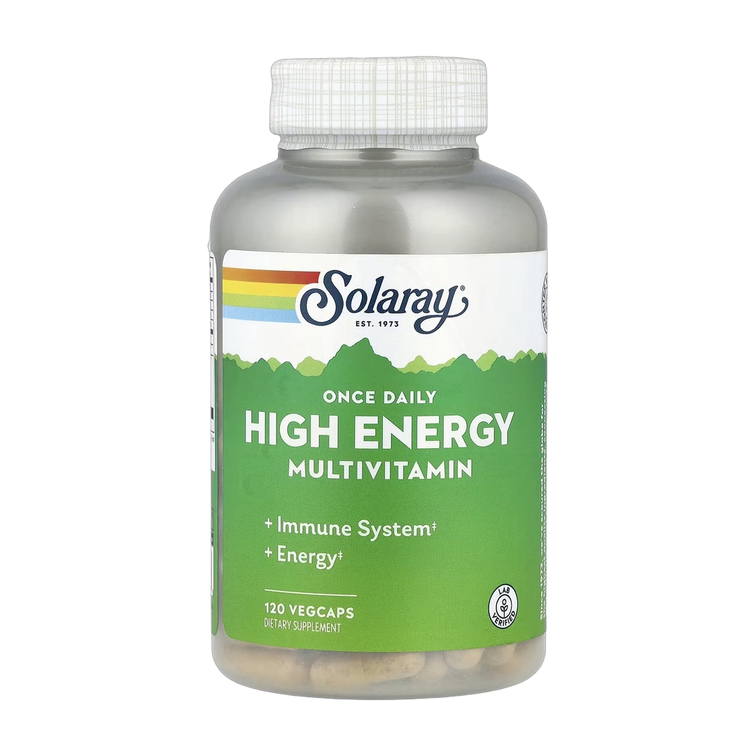 Solaray, Once Daily High Energy Multivitamin, 120 VegCaps