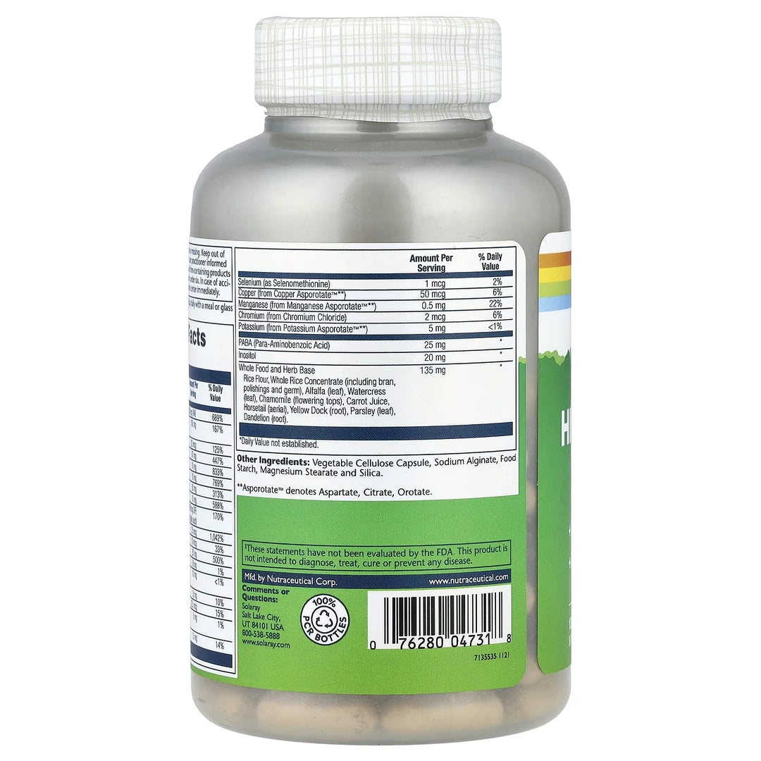 Solaray, Once Daily High Energy Multivitamin, 120 VegCaps