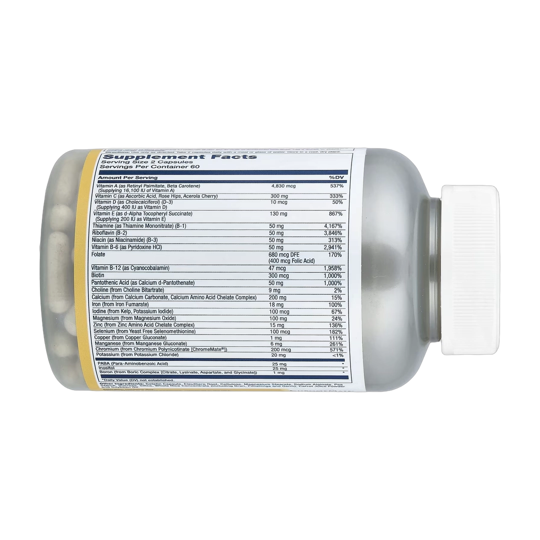 Solaray, Twice Daily, Multi Energy™ Multivitamin, 120 Capsules