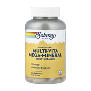 Solaray, Multi-Vita Mega-Mineral, Multivitamin, 120 Capsules