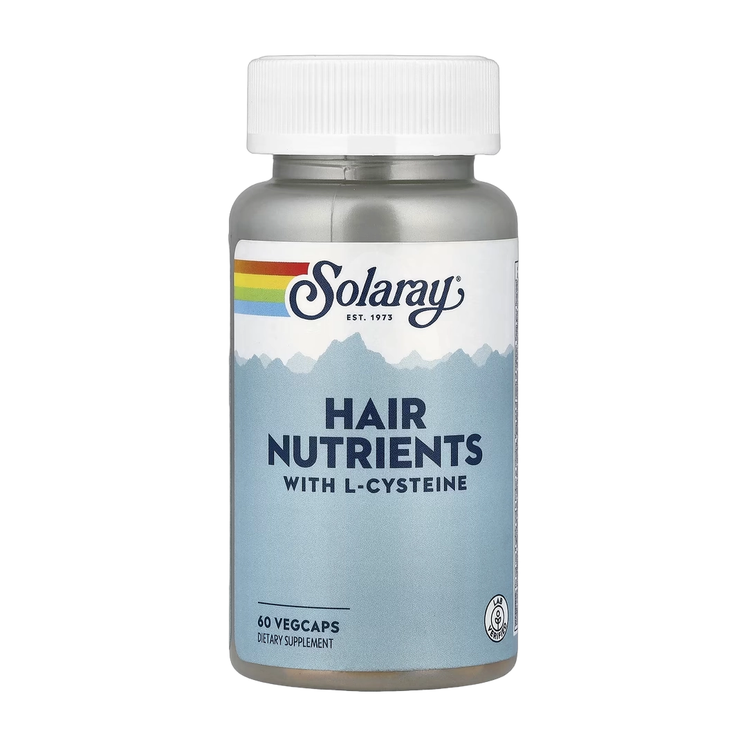 Solaray, Hair Nutrients With L-Cysteine, 60 VegCaps