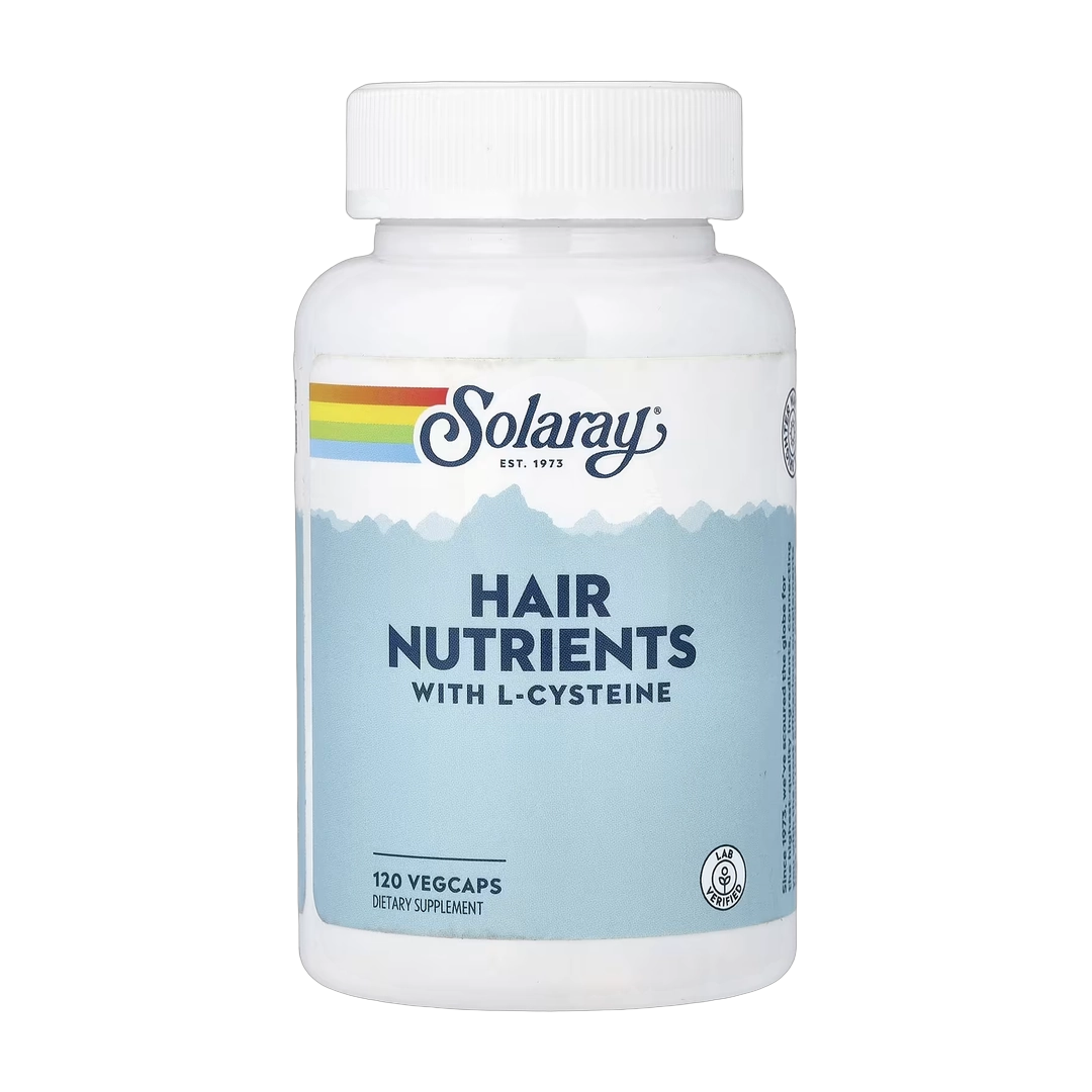 Solaray, Hair Nutrients With L-Cysteine, 120 VegCaps