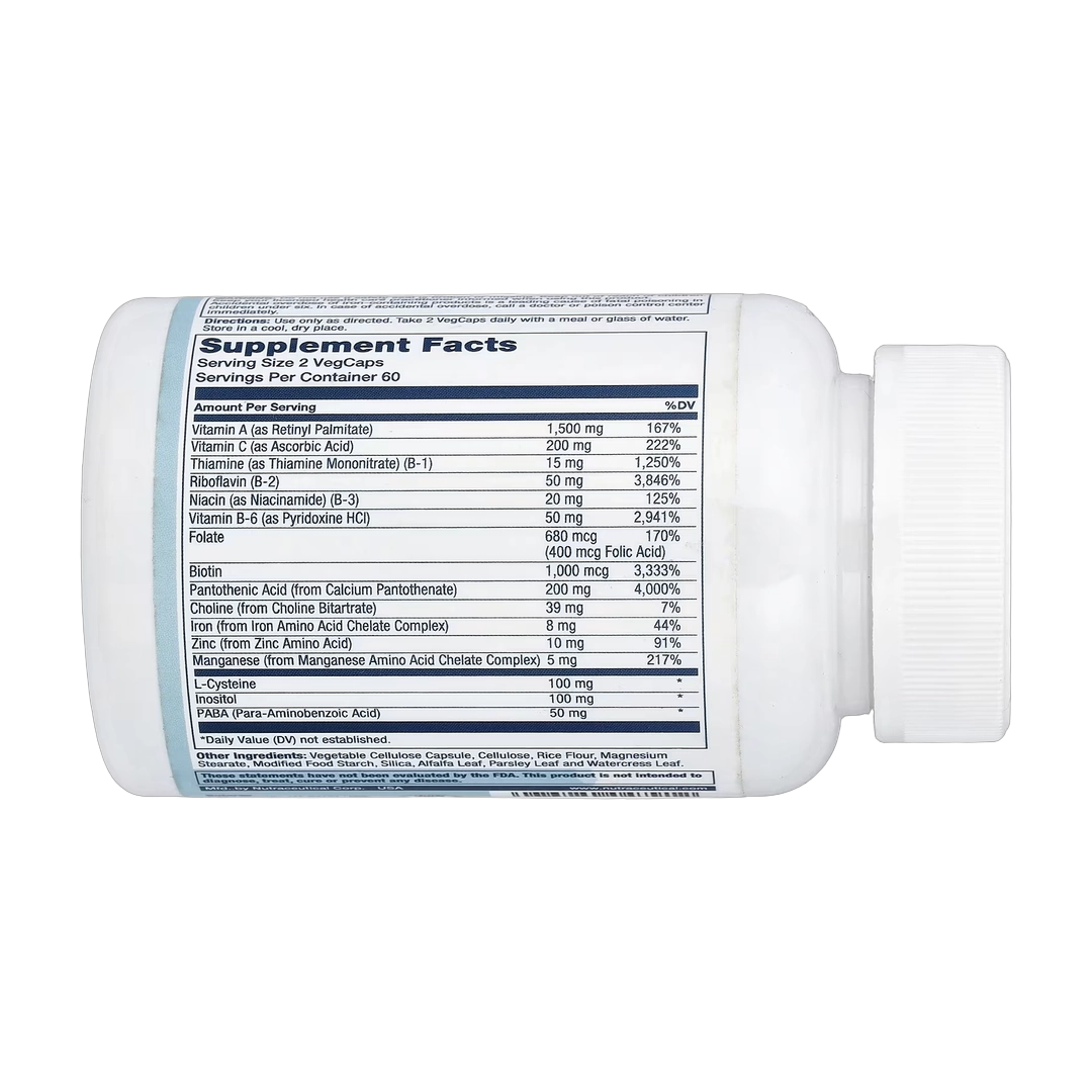 Solaray, Hair Nutrients With L-Cysteine, 120 VegCaps