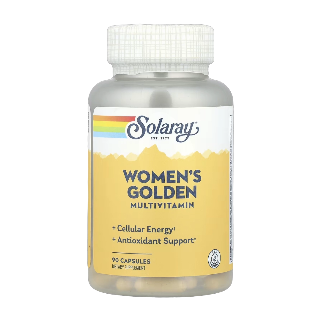 Solaray, Women's Golden Multivitamin, 90 Capsules