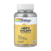 Solaray, Men's Golden Multivitamin, 90 Capsules