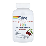 Solaray, Kids, Vitamins & Minerals Chewable, Natural Black Cherry, 120 Chewables