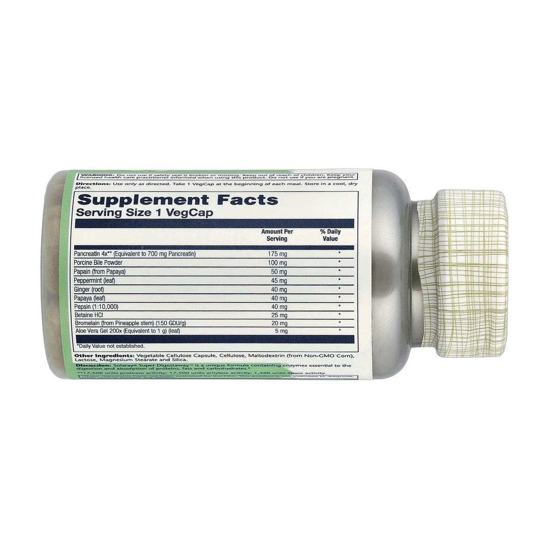 Solaray, Super Digestaway™, 90 VegCaps