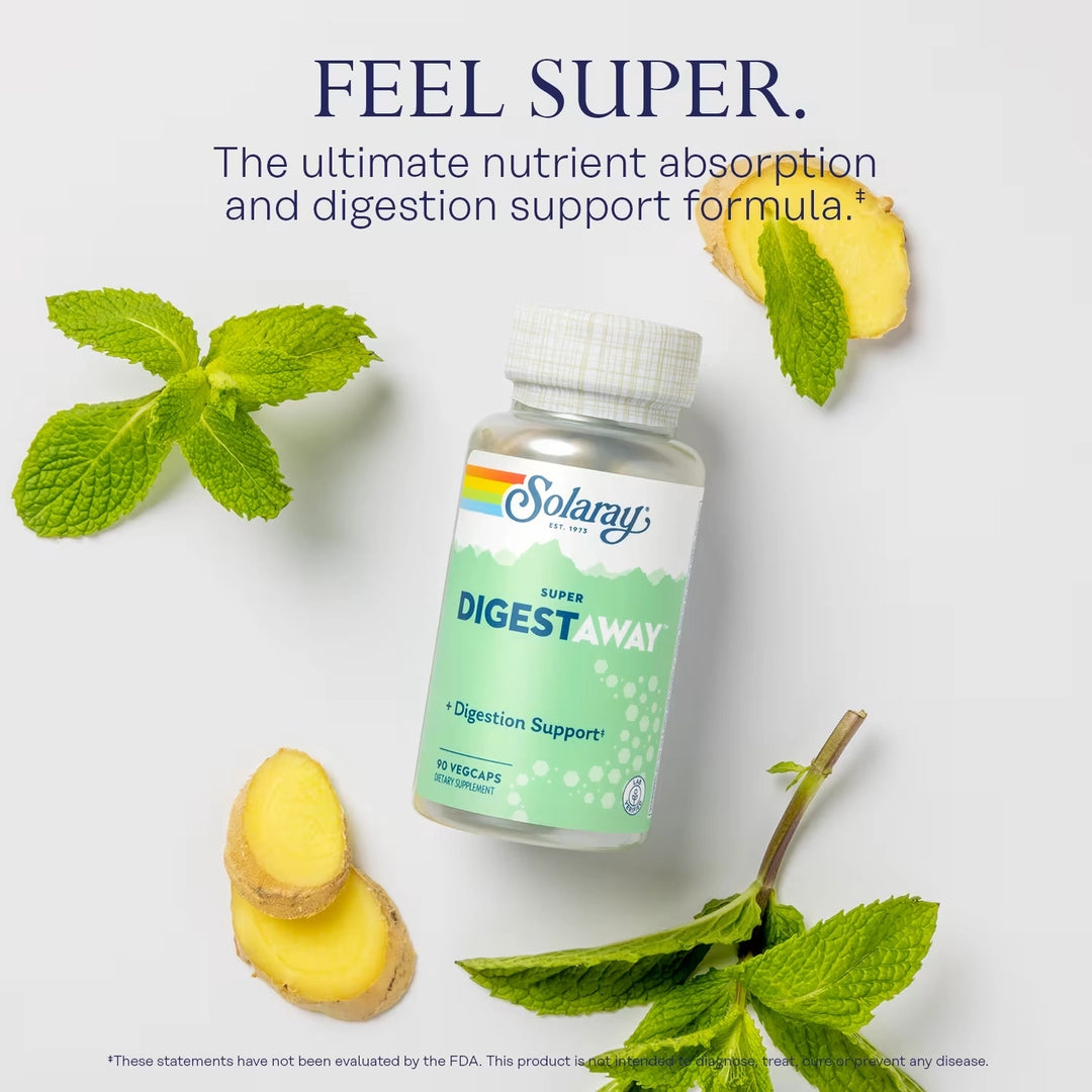 Solaray, Super Digestaway™, 90 VegCaps