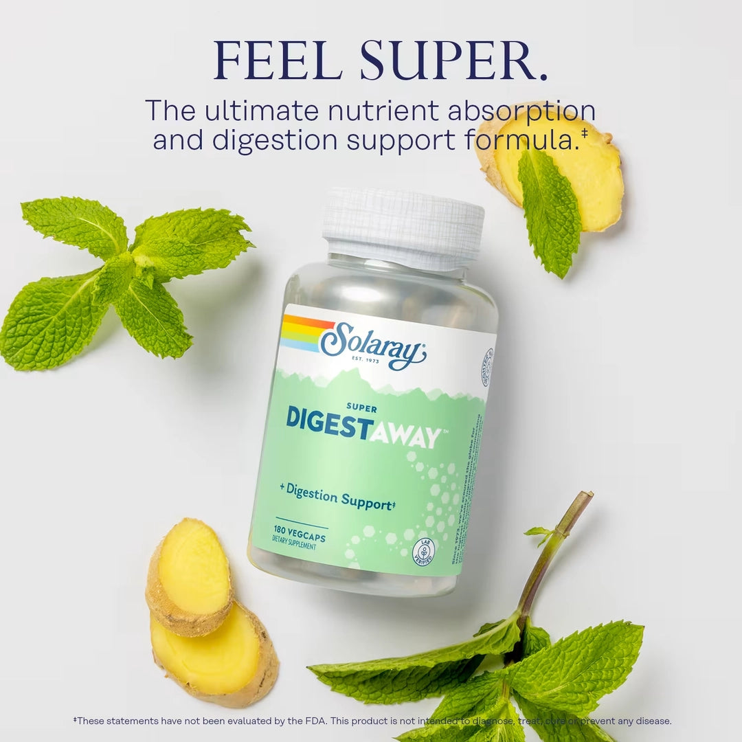 Solaray, Super Digestaway™, 180 VegCaps