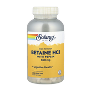 Solaray, High Potency Betaine HCl with Pepsin, 250 VegCaps