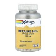 Solaray, Betaine HCL with Pepsin, 180 VegCaps