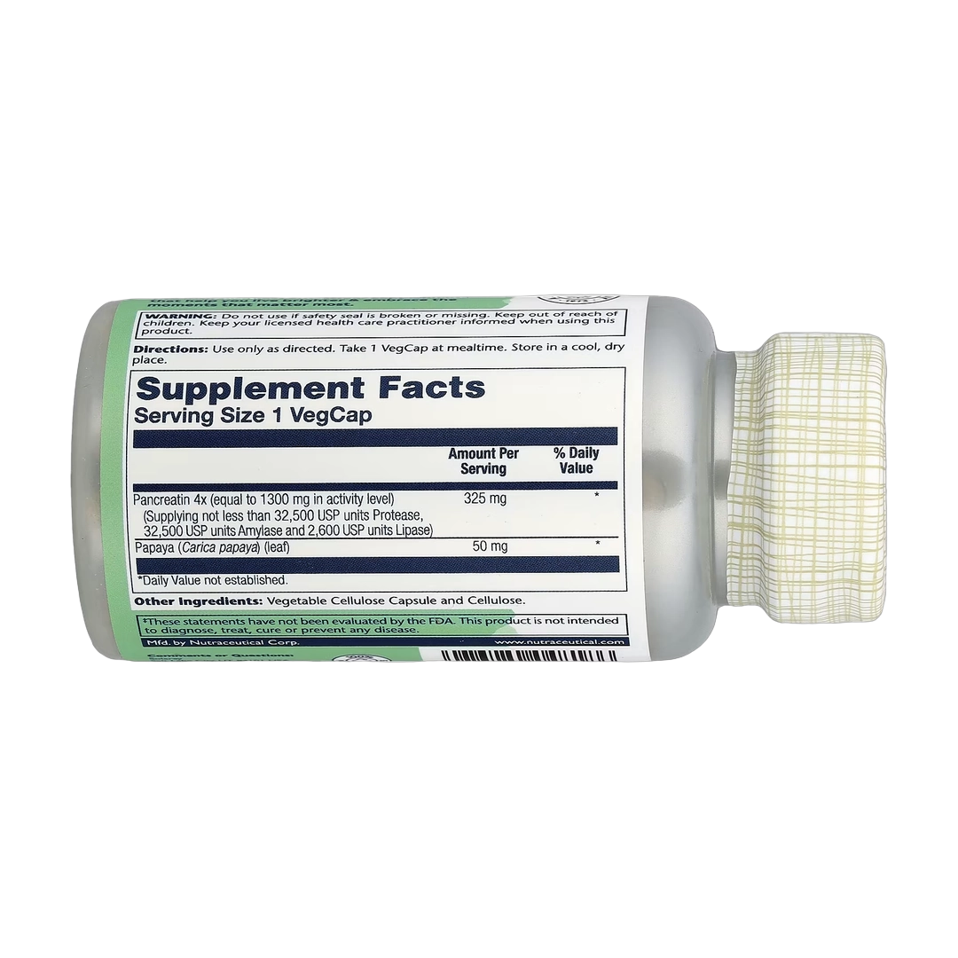 Solaray, Pancreatin 1300, 90 VegCaps